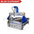 New Supply 3D CNC Router , 4 Axis Rotary Wood Carving CNC Router ELE1122 for Cylinder Wood Furniture